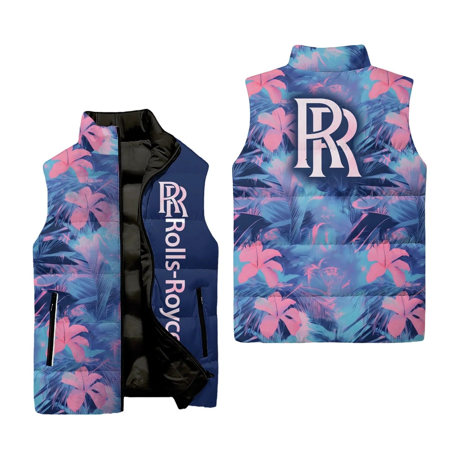 Rolls-Royce Sleeveless Puffer Jacket SHW054