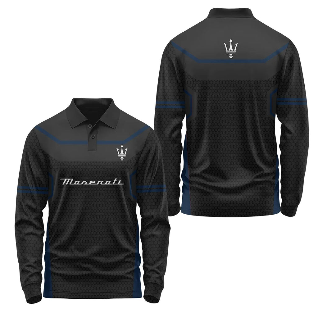 Maserati Long Sleeve Polo SC052