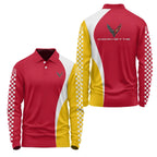 Corvette Long Sleeve Polo SC073