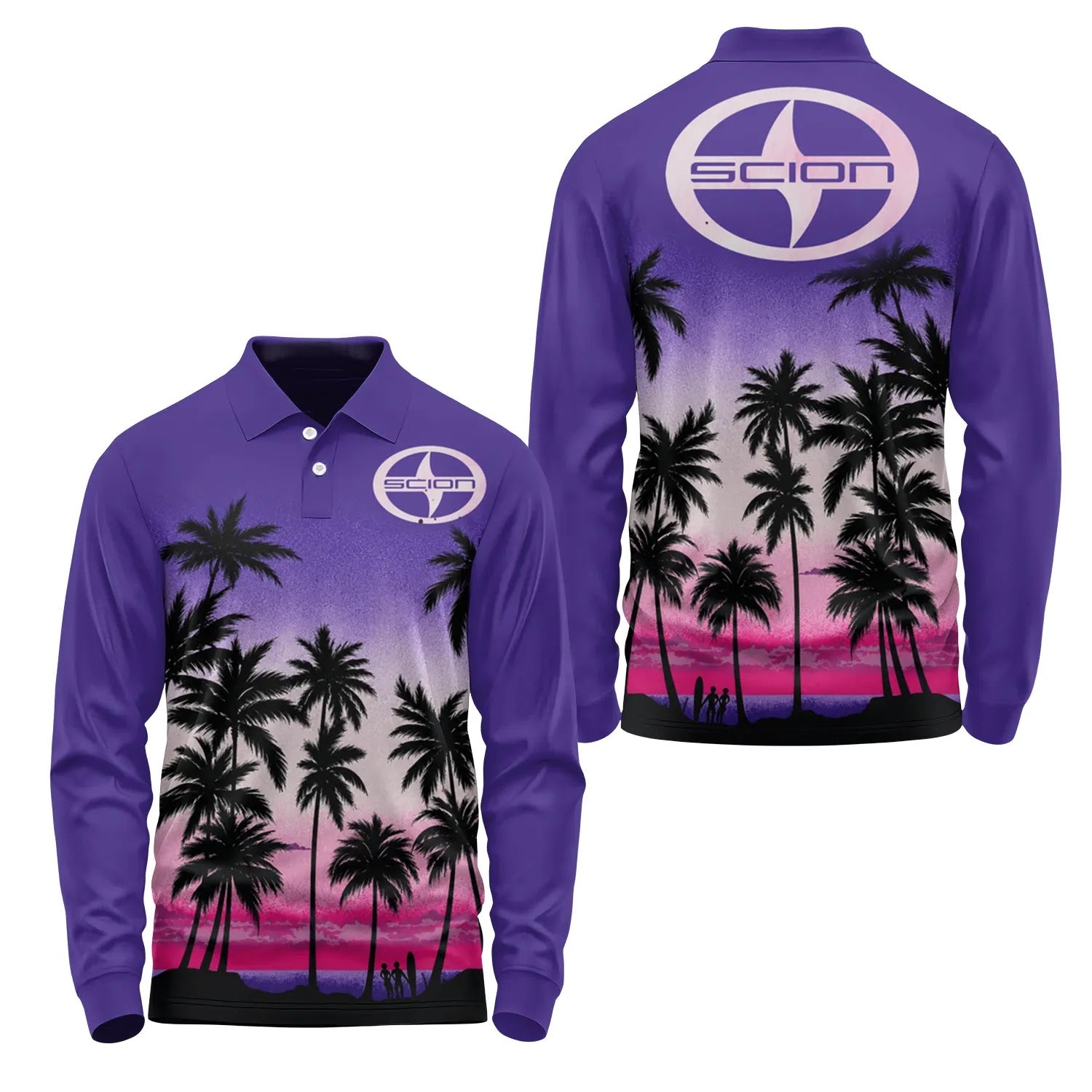 Scion Long Sleeve Polo SHW019