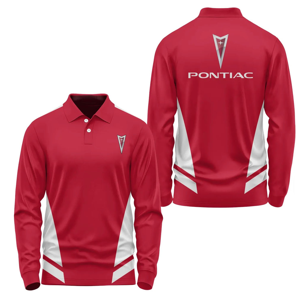 Pontiac Long Sleeve Polo SC092