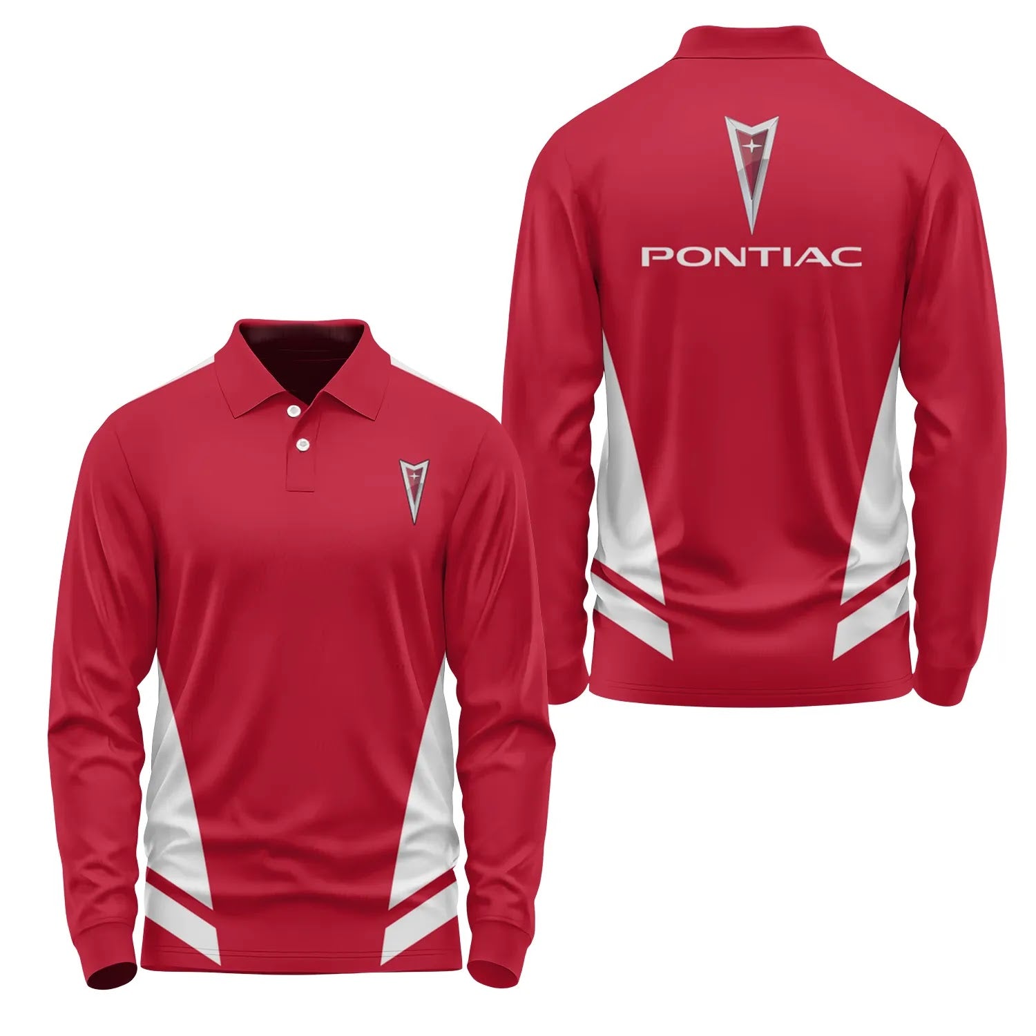 Pontiac Long Sleeve Polo SC092