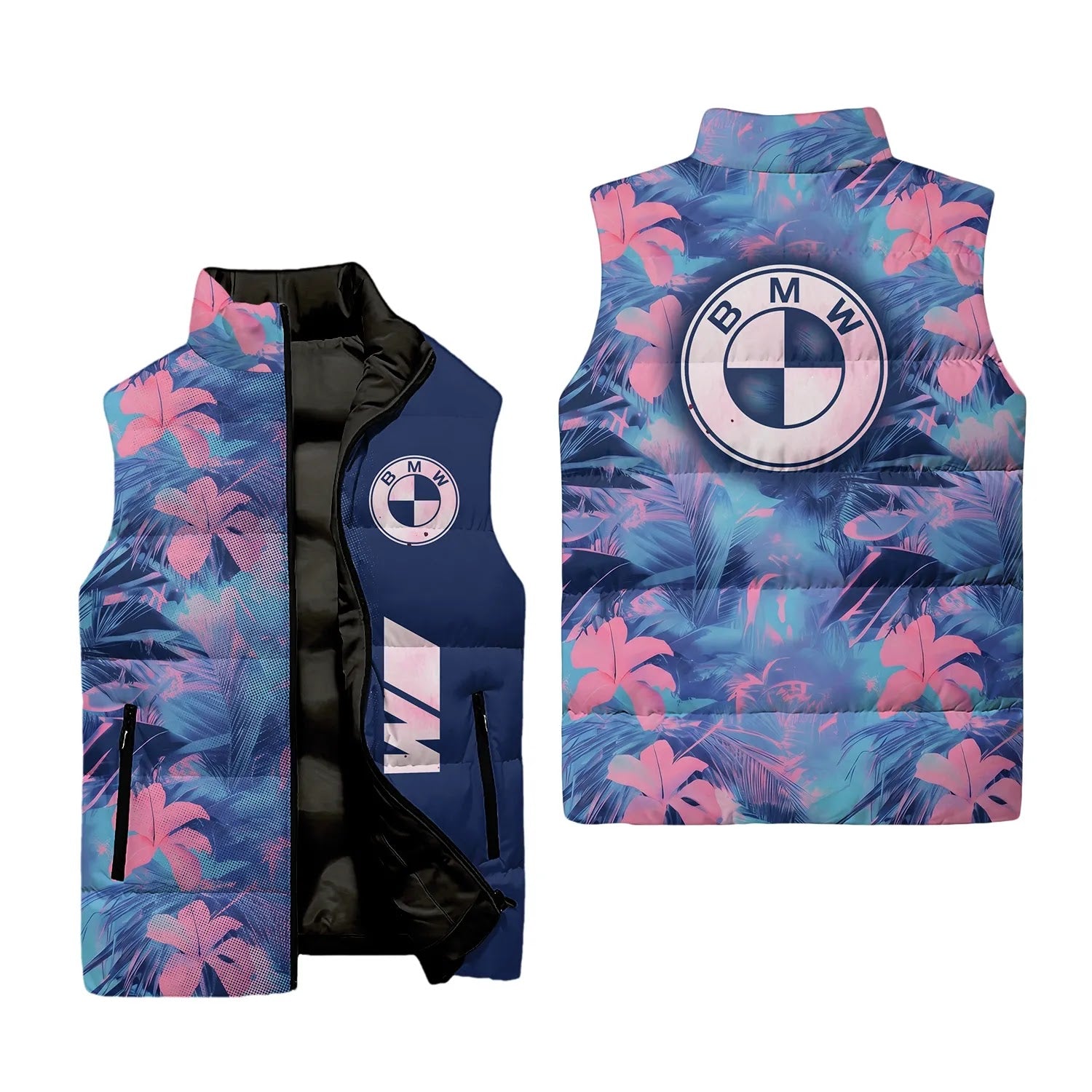 BMW Sleeveless Puffer Jacket SHW054