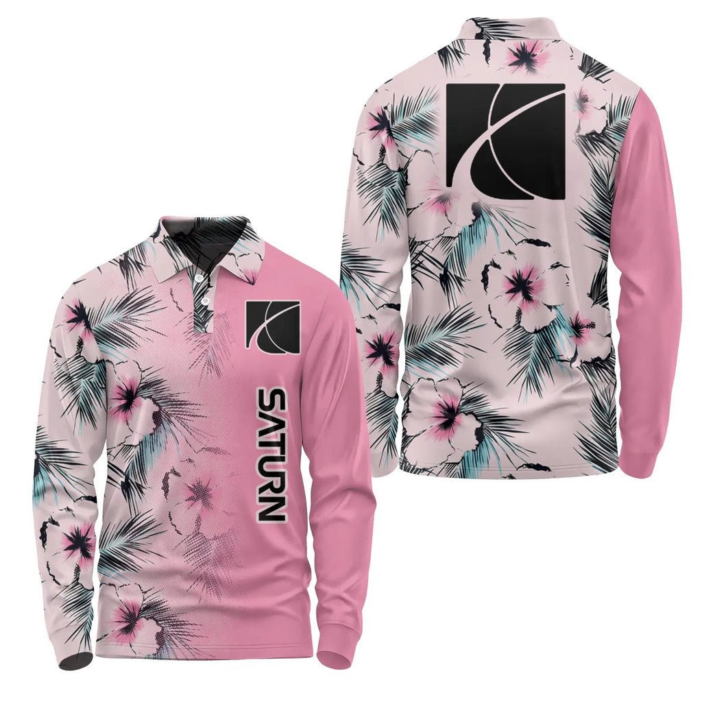 Saturn Long Sleeve Polo SHW056