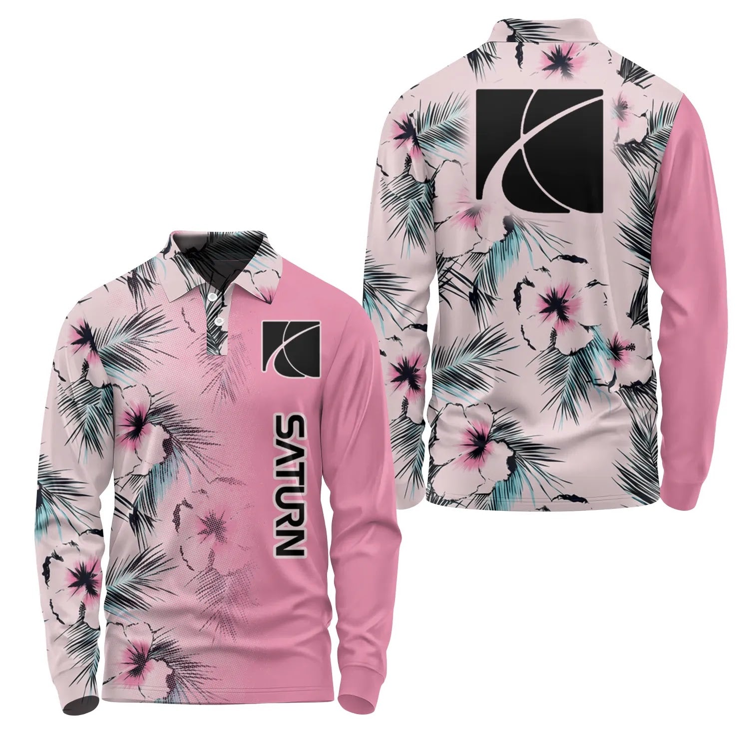Saturn Long Sleeve Polo SHW056