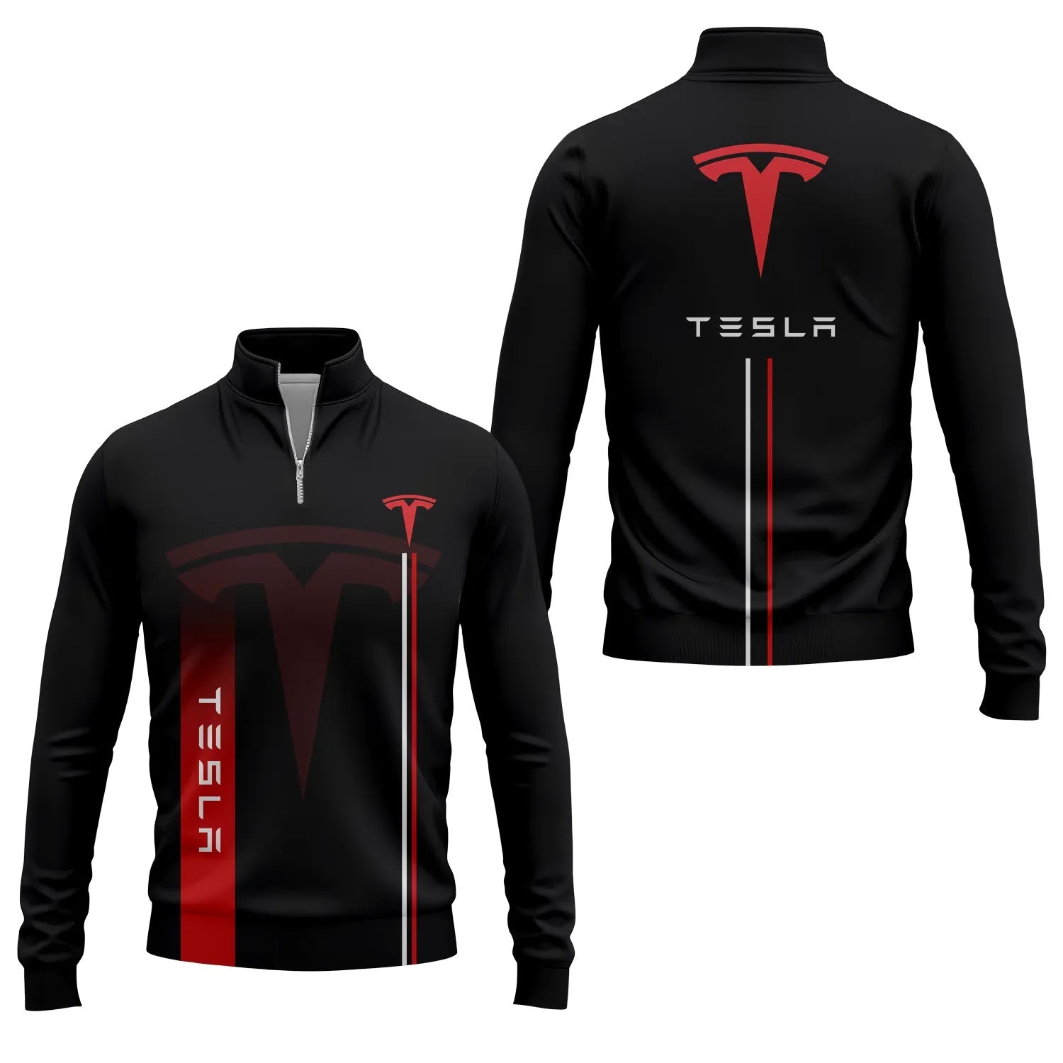 Tesla Quarter-zip Pullover SC077