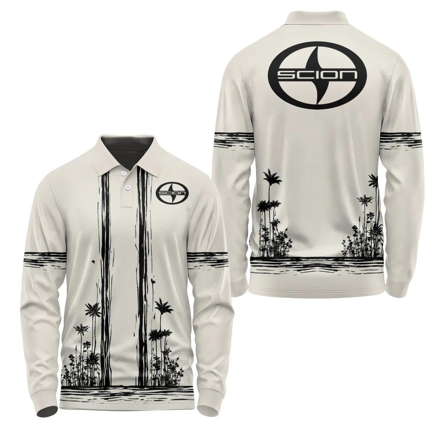 Scion Long Sleeve Polo SHW043