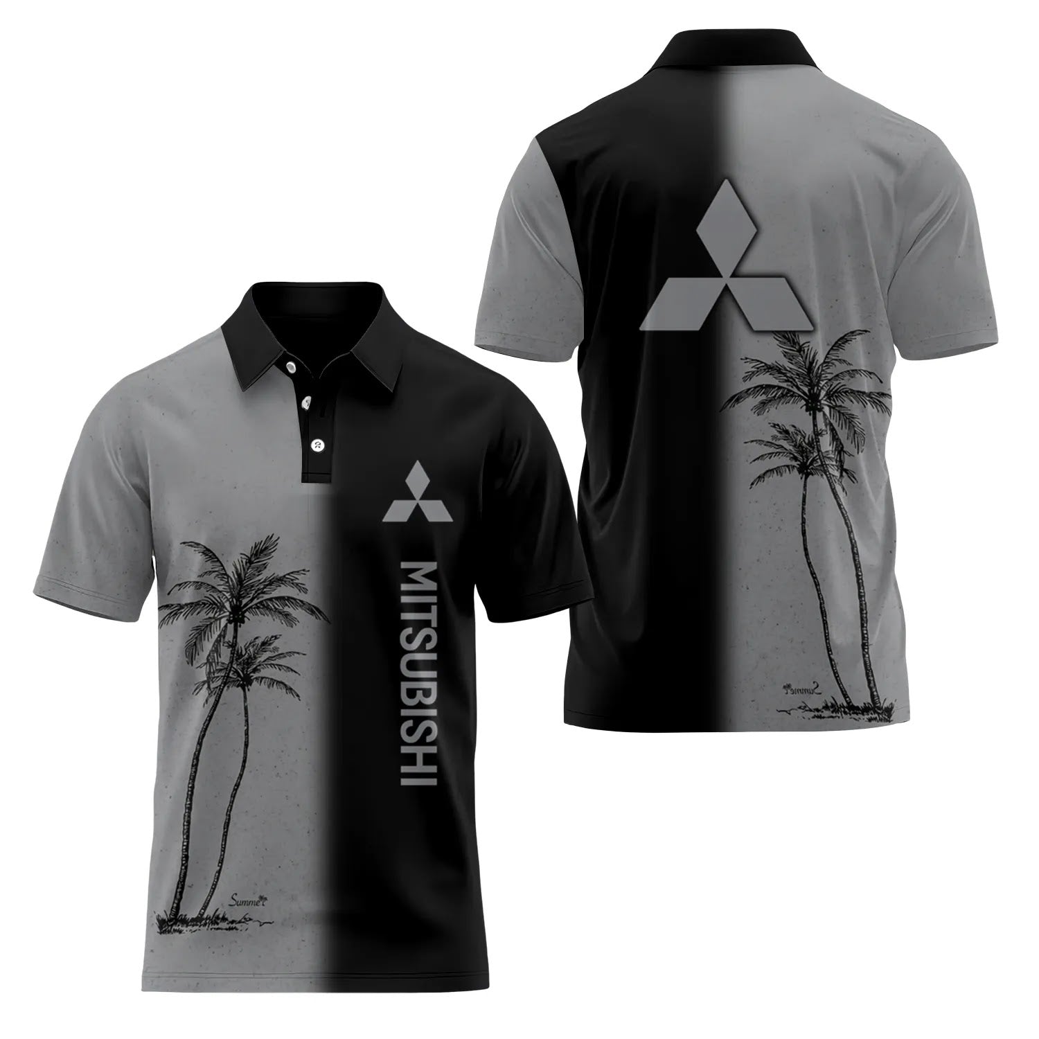 Mitsubishi Short Sleeve Polo SHW037