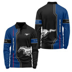 Ford Mustang Long Sleeve Polo SC042
