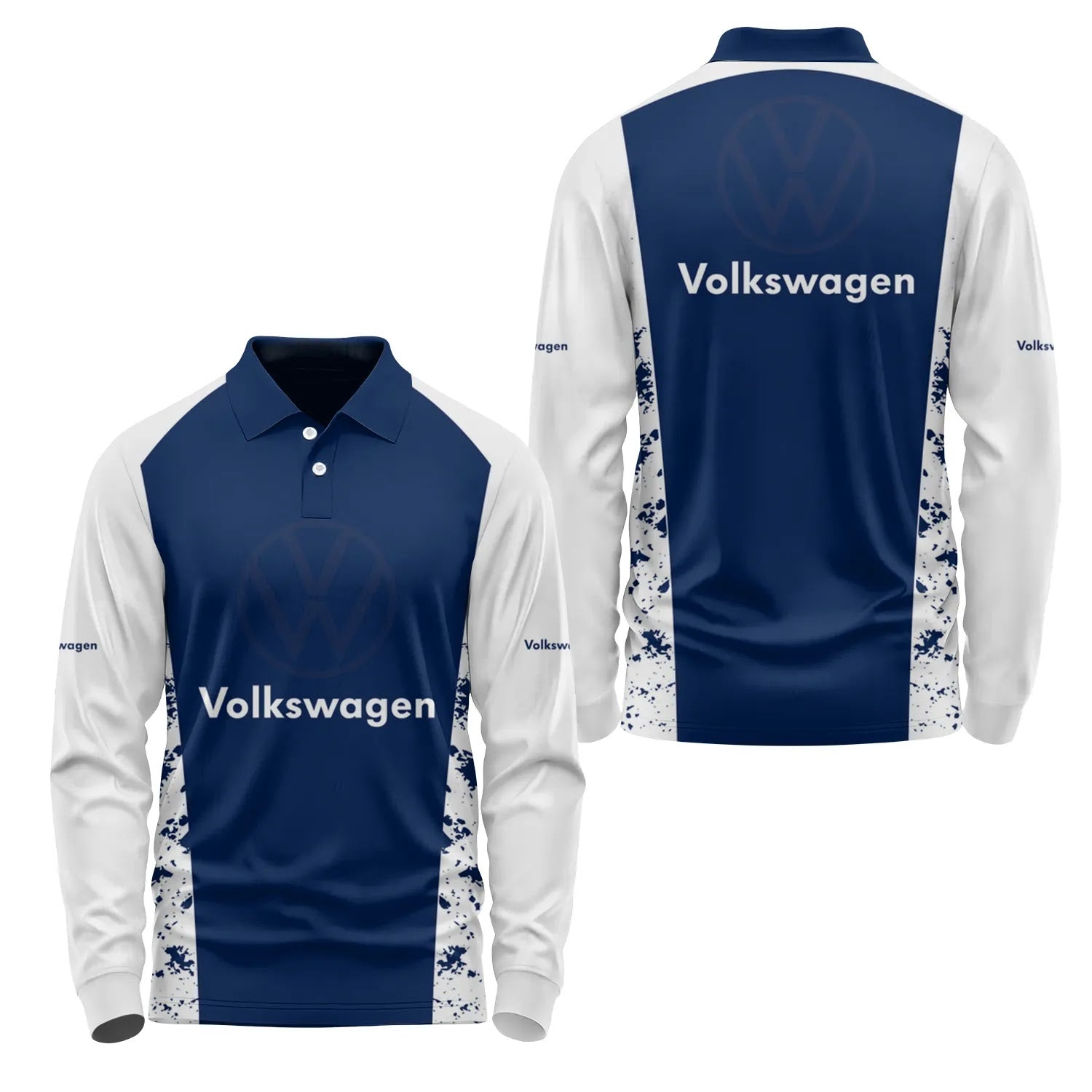 Volkswagen Long Sleeve Polo SC089