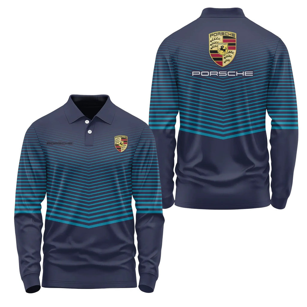 Porsche Long Sleeve Polo SC099
