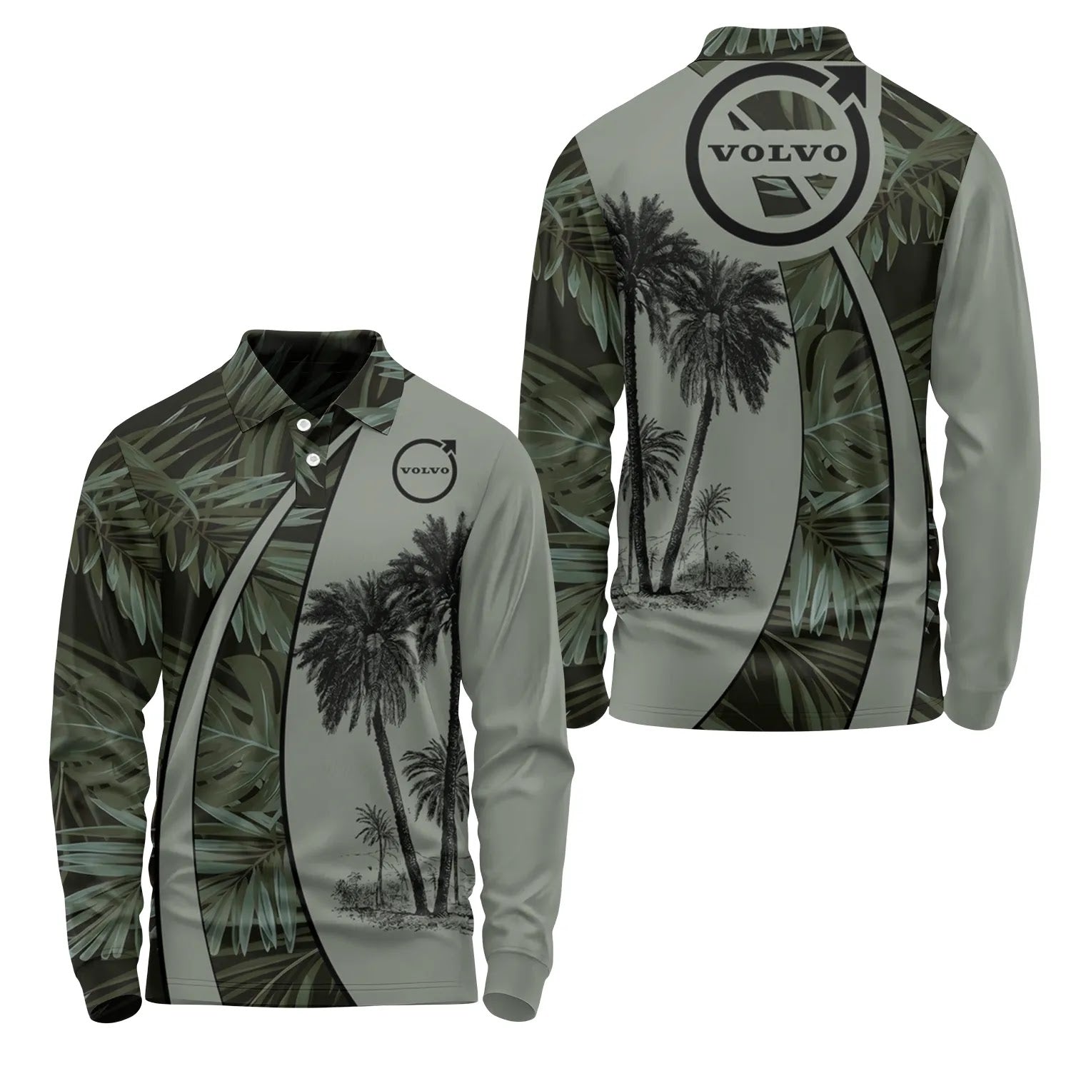 Volvo Long Sleeve Polo SHW063
