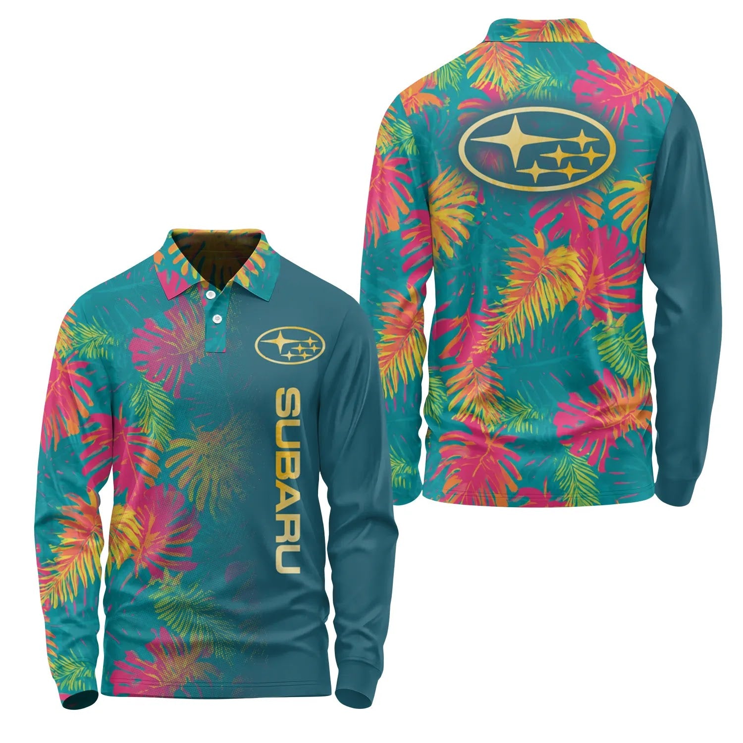 Subaru Long Sleeve Polo SHW059