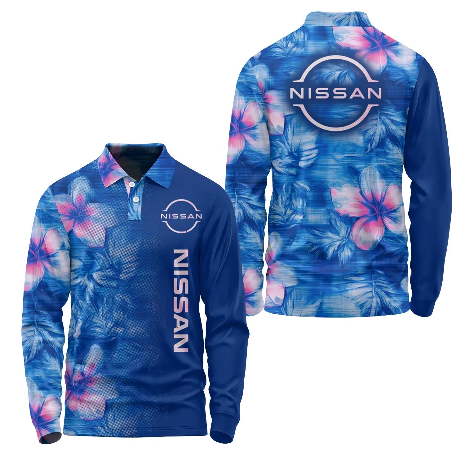 Nissan Long Sleeve Polo SHW057