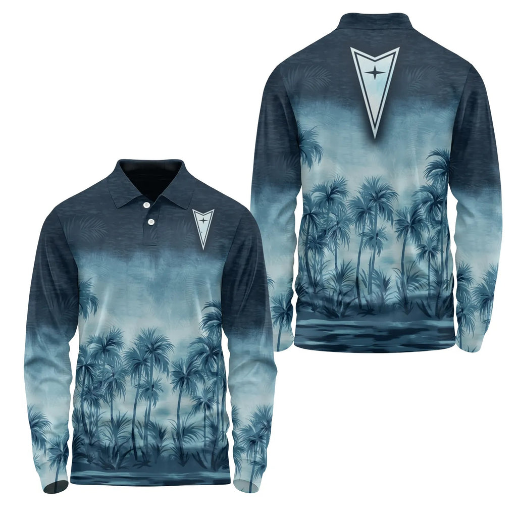 Pontiac Long Sleeve Polo SHW021