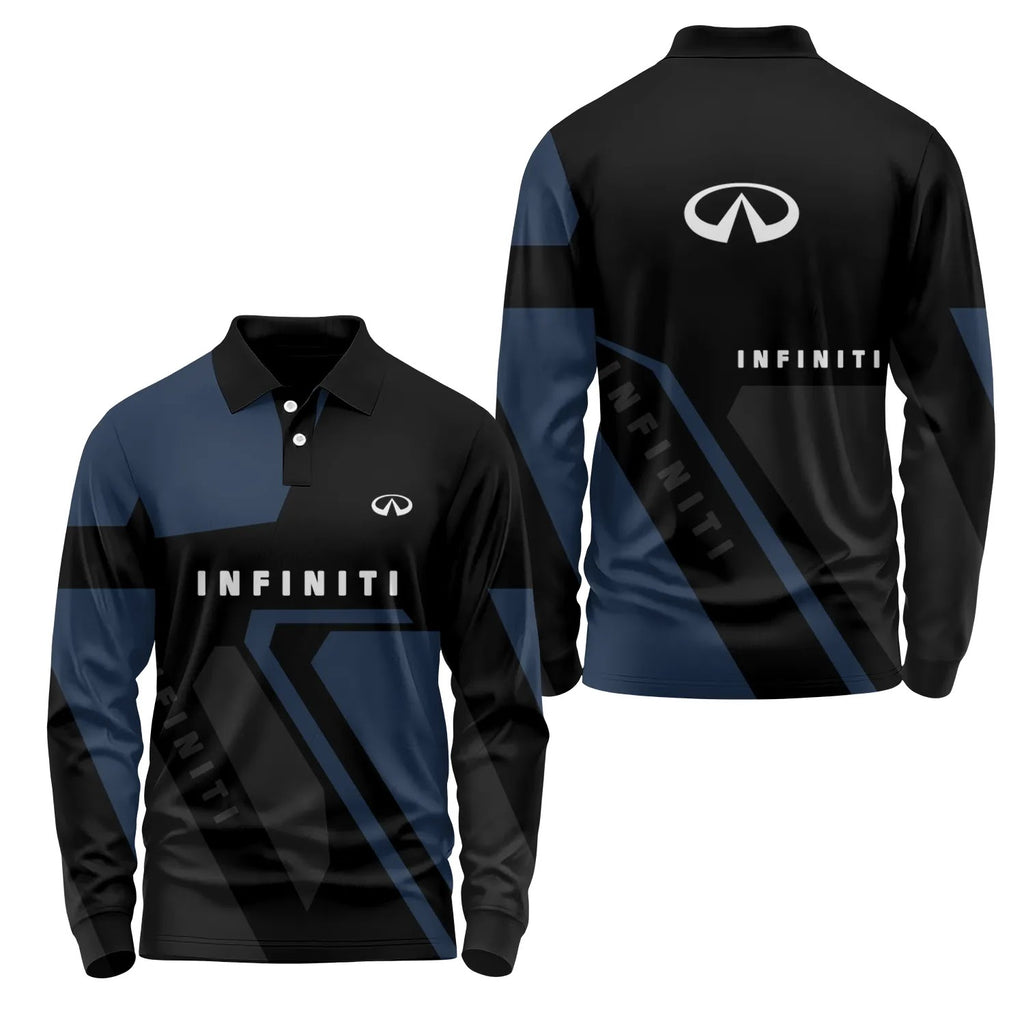 Infiniti Long Sleeve Polo SC117