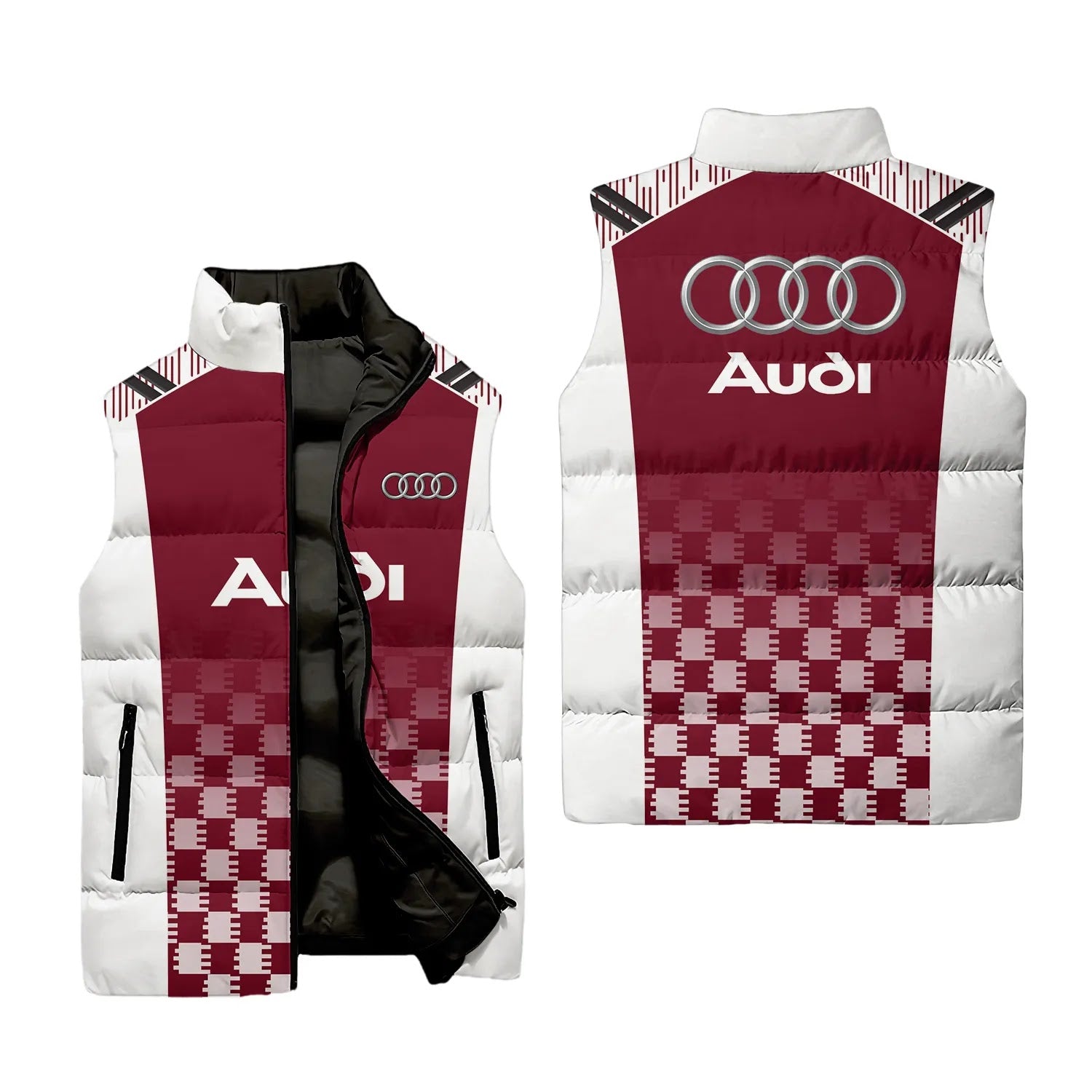 Audi Sleeveless Puffer Jacket SC063