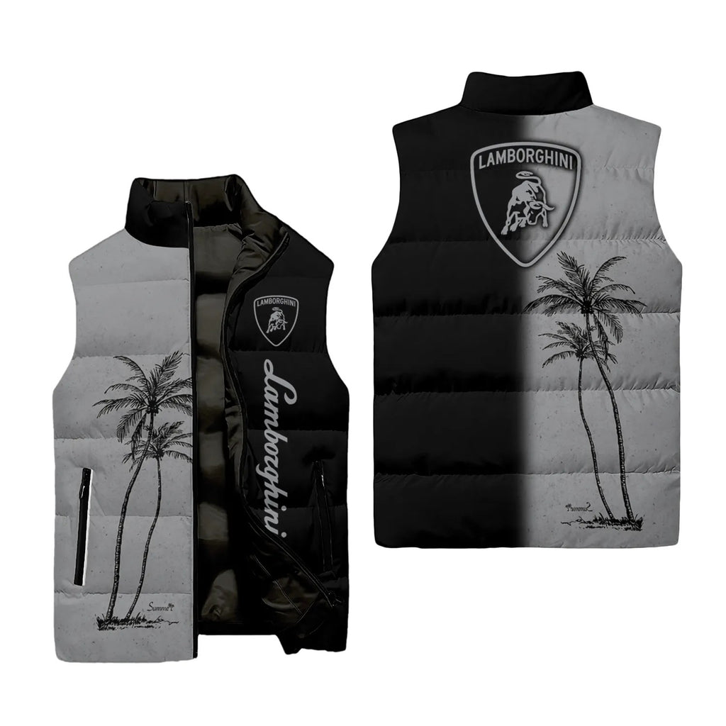 Lamborghini Sleeveless Puffer Jacket SHW037