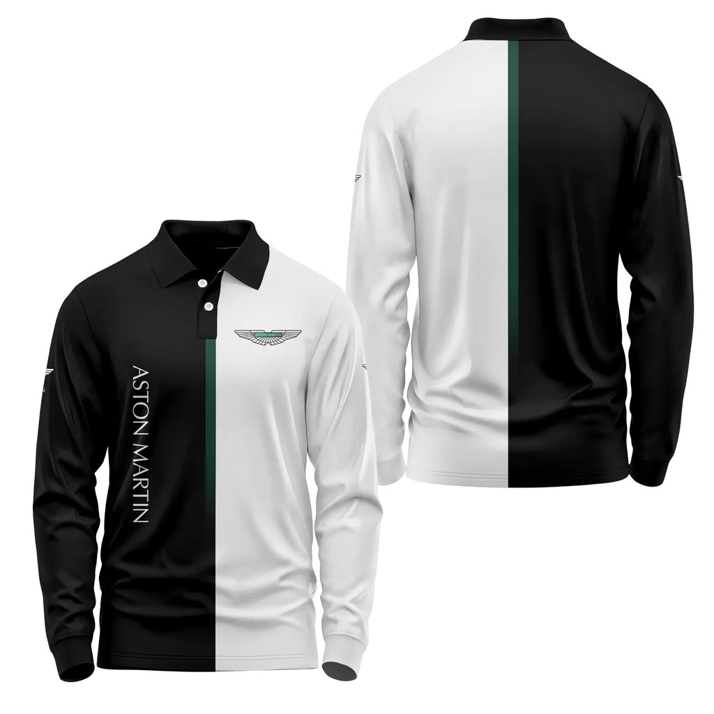 Aston Martin Long Sleeve Polo SC076