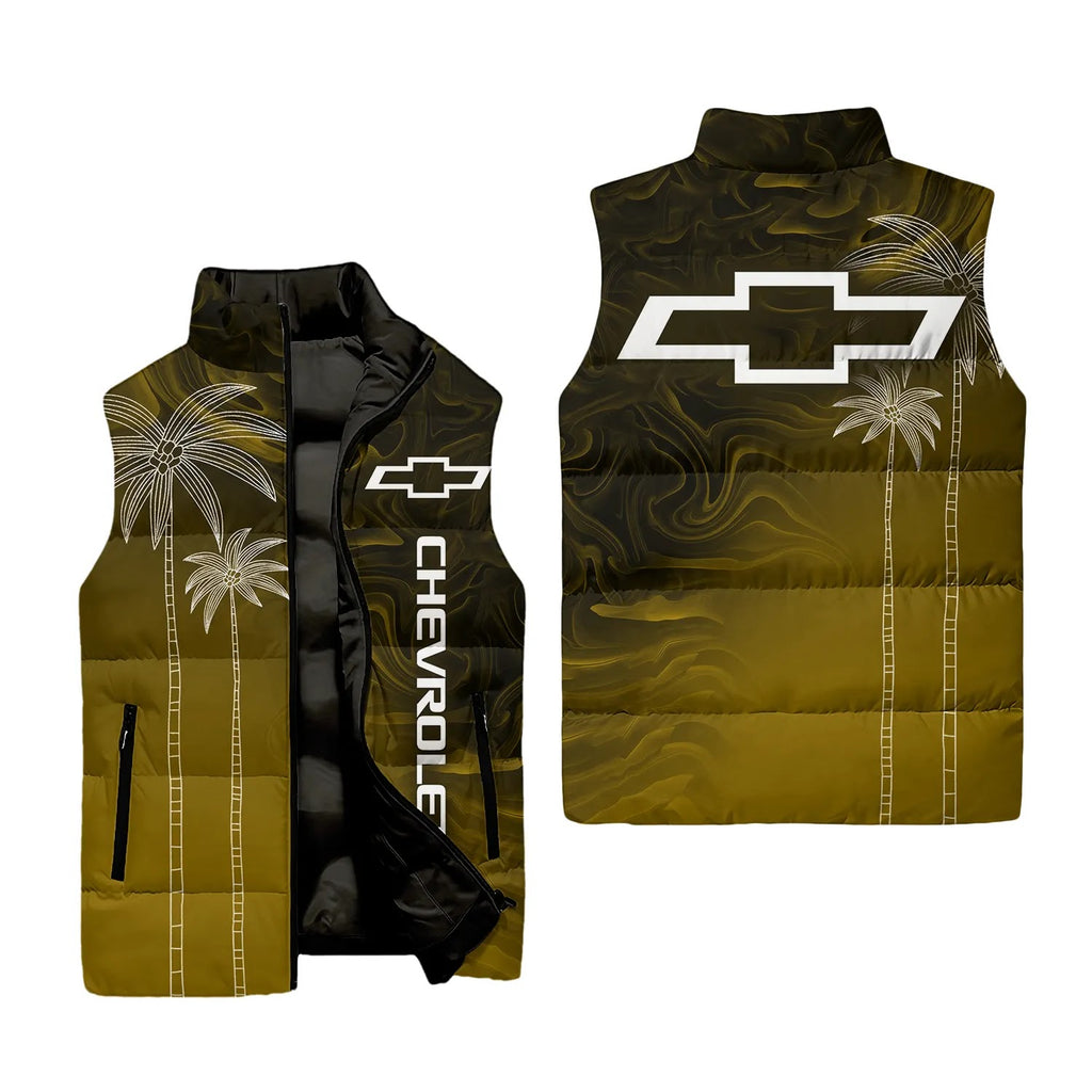 Chevrolet Sleeveless Puffer Jacket SHW070