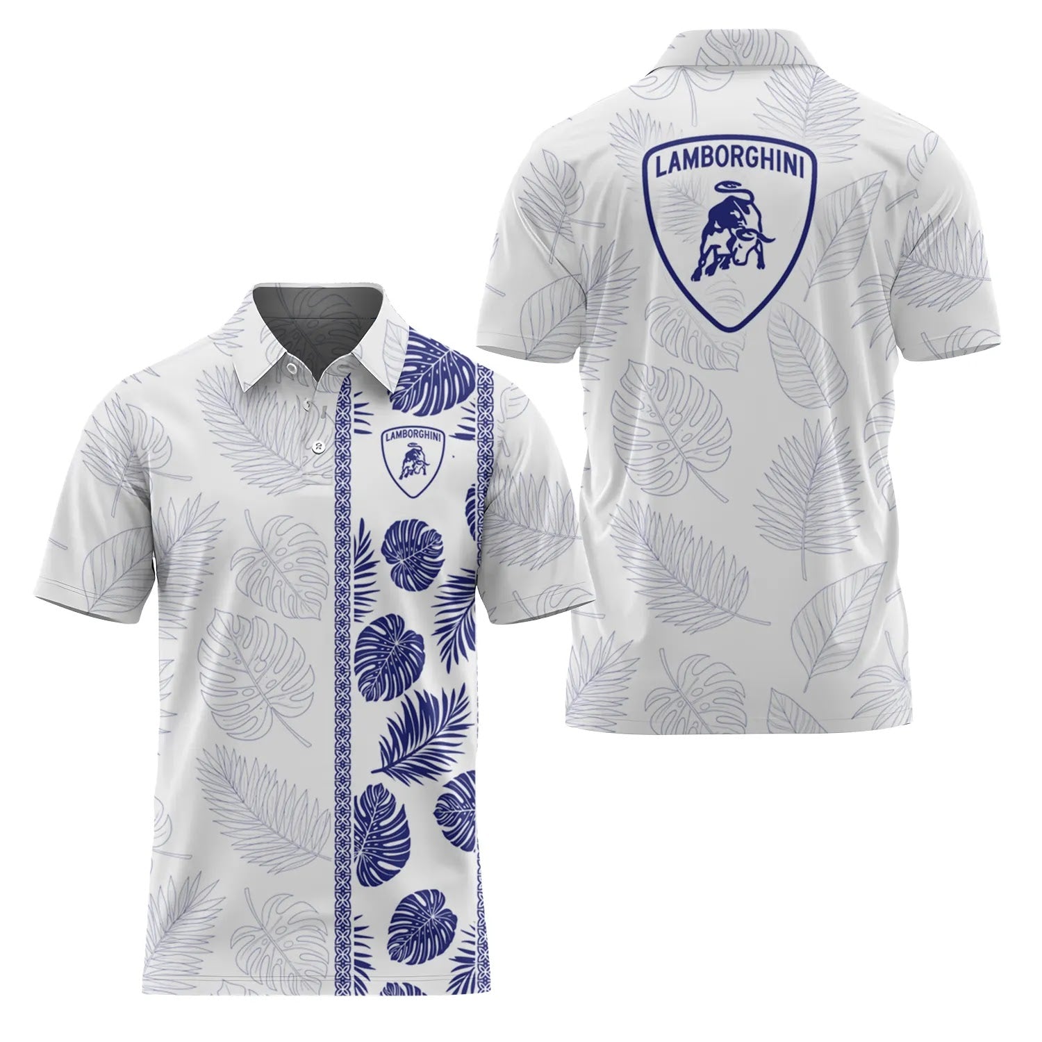 Lamborghini Short Sleeve Polo SHW023