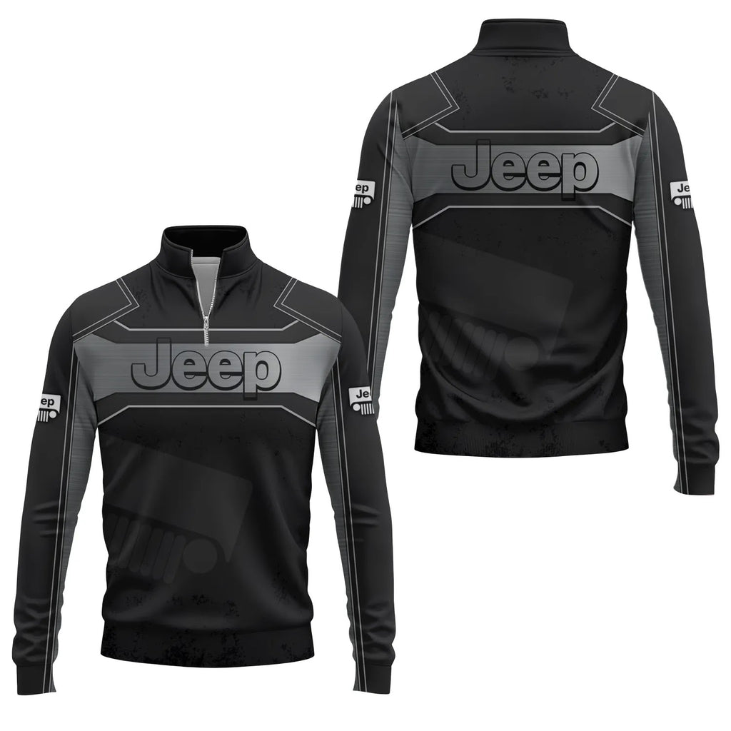 Jeep Quarter-zip Pullover SC085