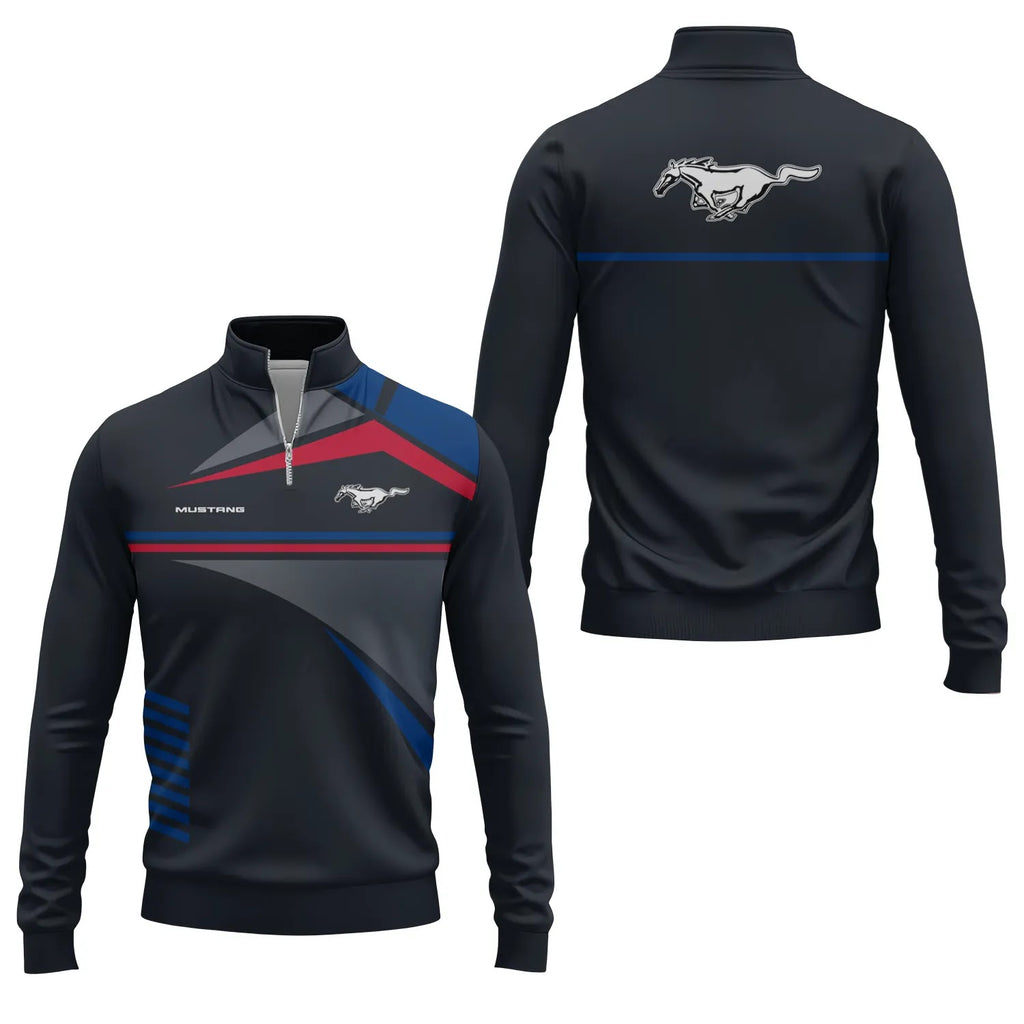 Ford Mustang Quarter-zip Pullover SC067