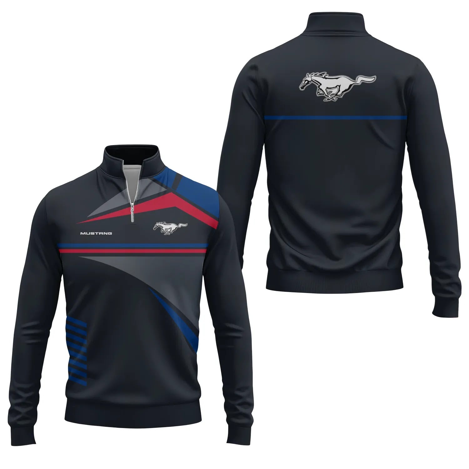 Ford Mustang Quarter-zip Pullover SC067