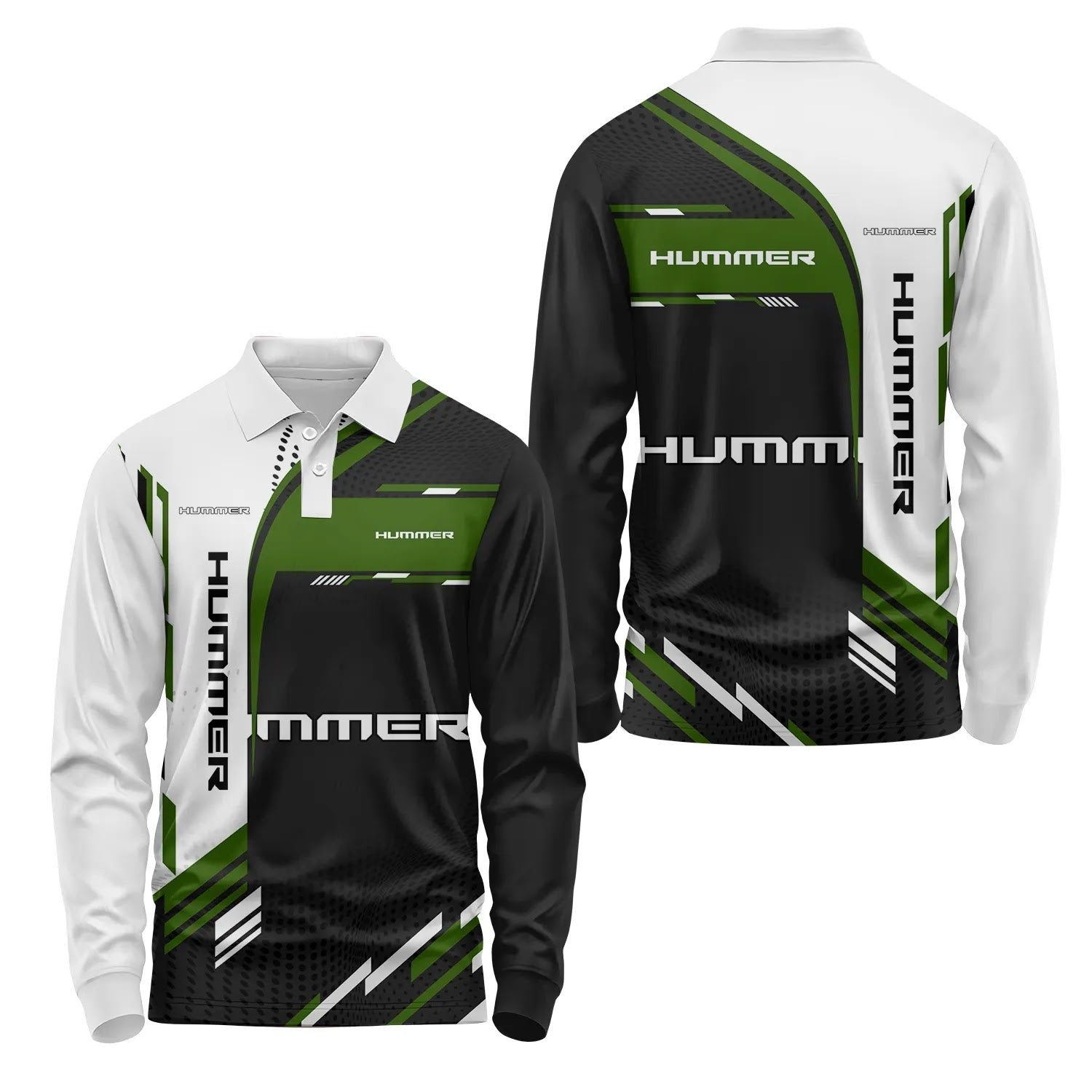 Hummer Long Sleeve Polo SC036