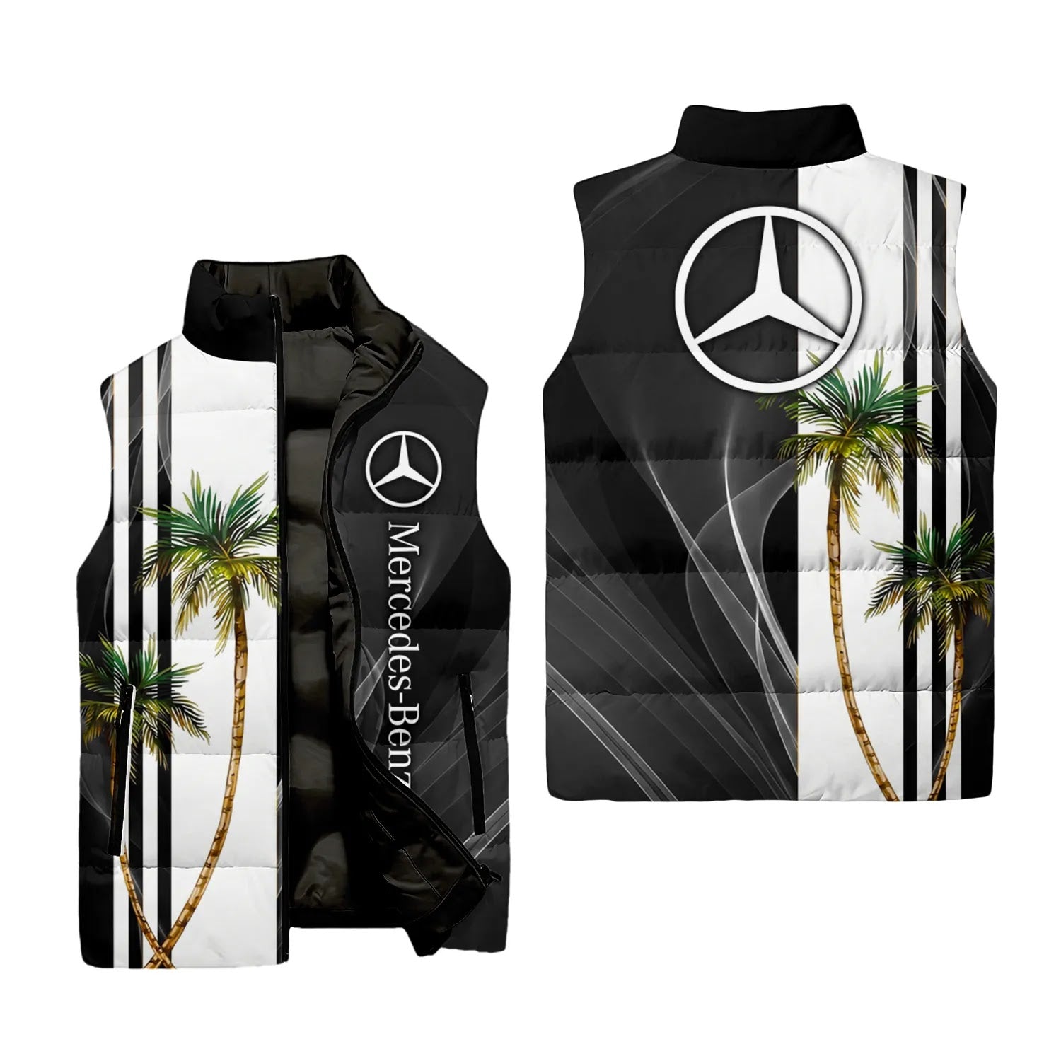 Mercedes-Benz Sleeveless Puffer Jacket SHW036