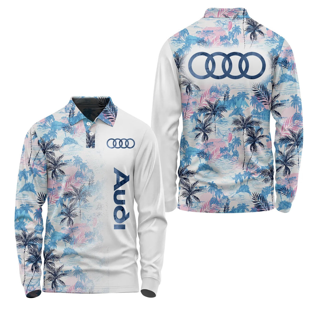 Audi Long Sleeve Polo SHW029