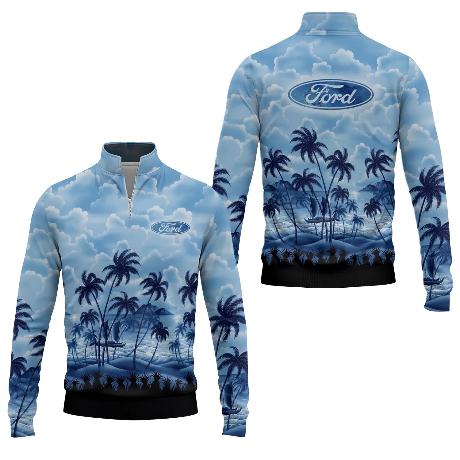 Ford Quarter-zip Pullover SHW018