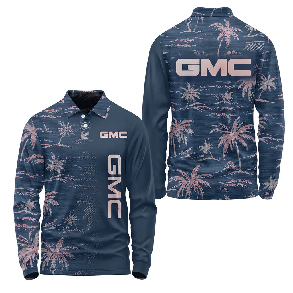 GMC Long Sleeve Polo SHW013