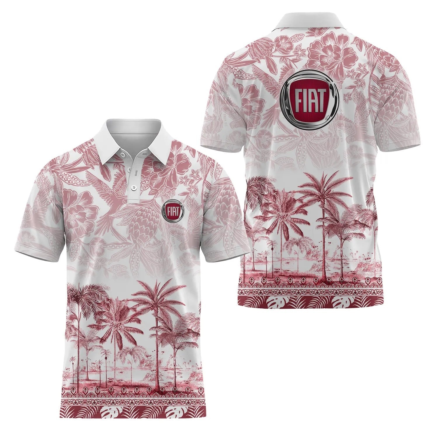 Fiat Short Sleeve Polo SC045