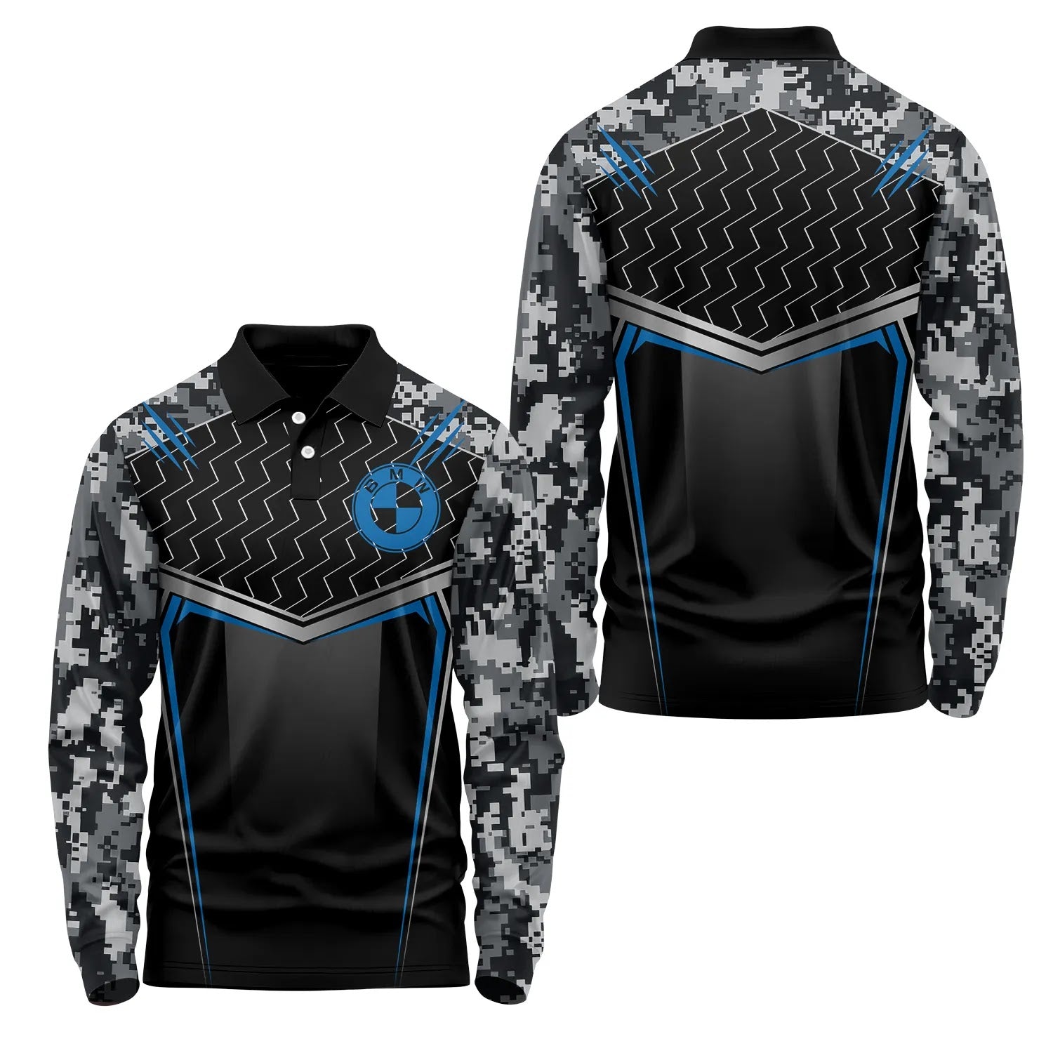 BMW Long Sleeve Polo SC115