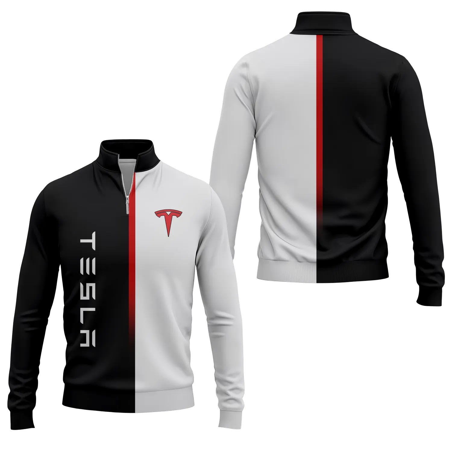 Tesla Quarter-zip Pullover SC076