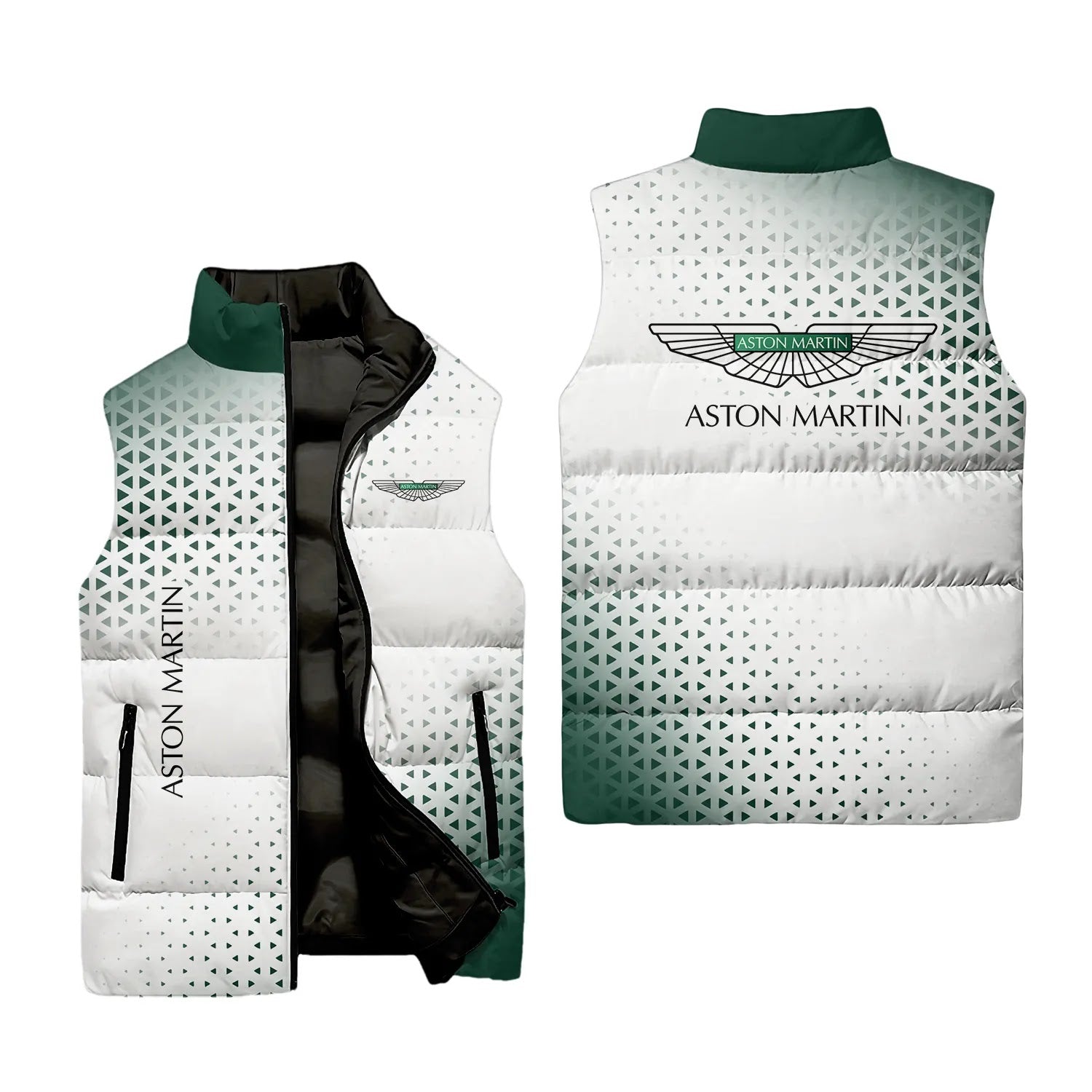 Aston Martin Sleeveless Puffer Jacket SC079