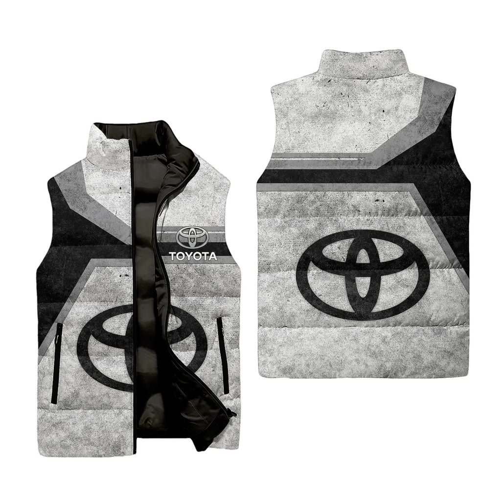 Toyota Sleeveless Puffer Jacket SC086