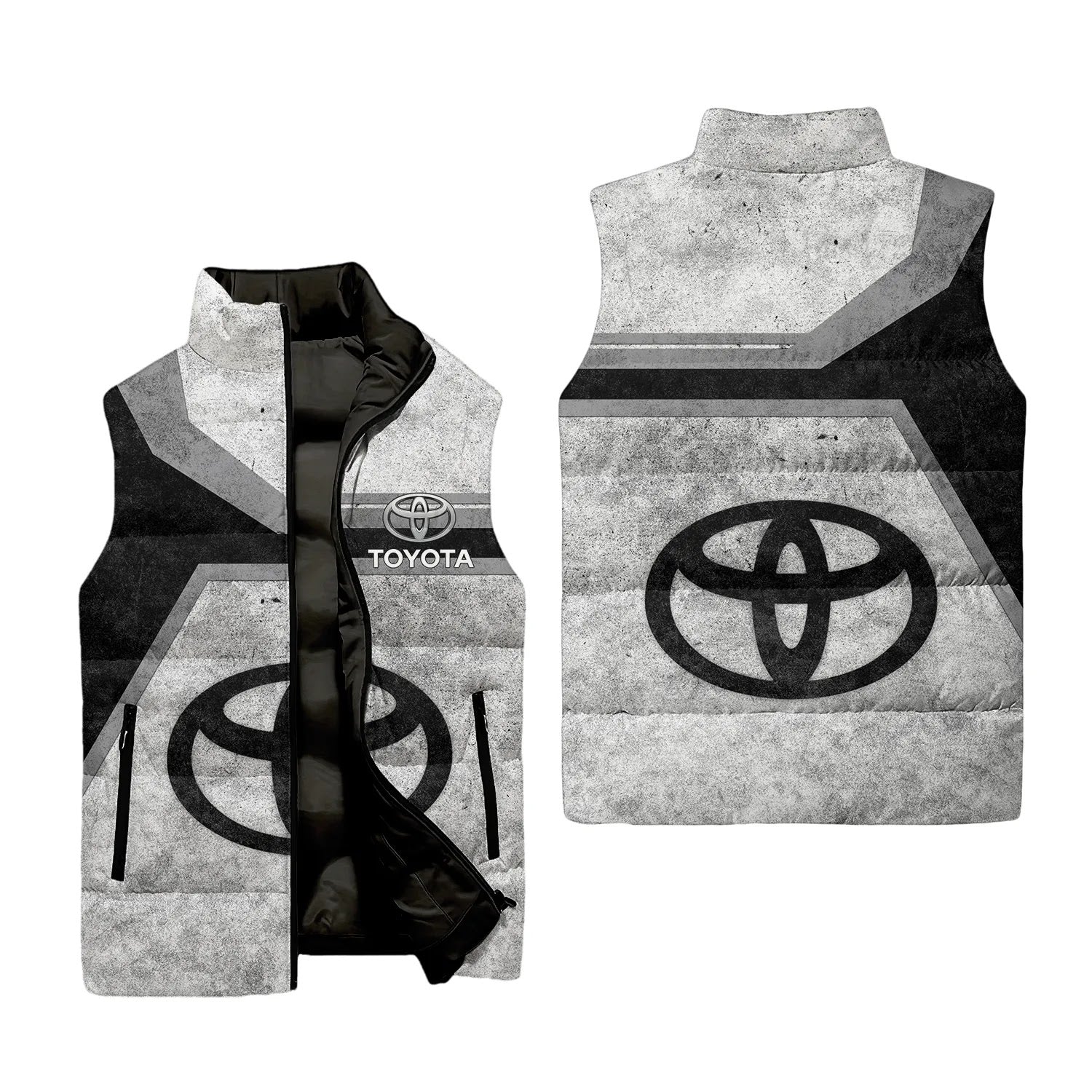 Toyota Sleeveless Puffer Jacket SC086