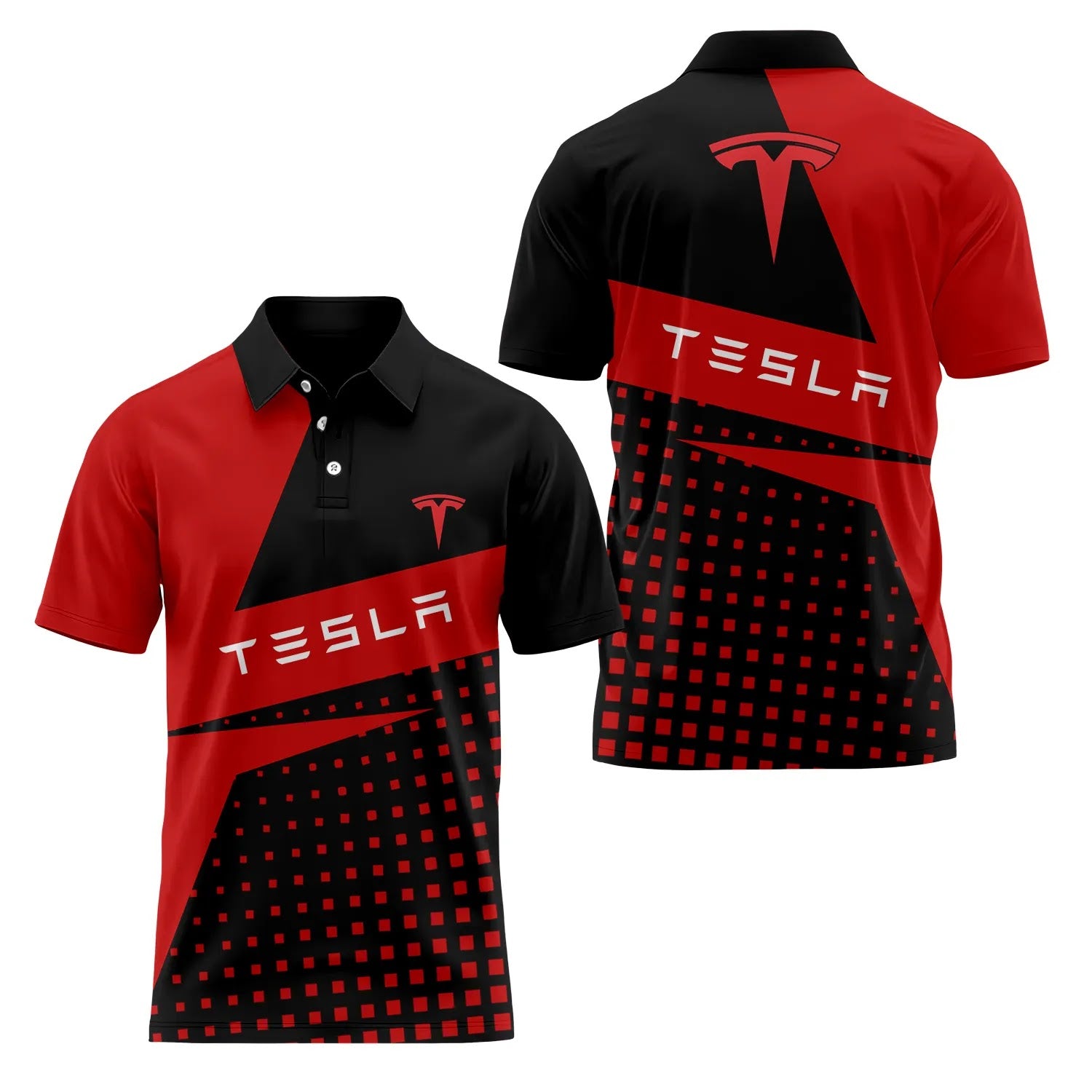 Tesla Short Sleeve Polo SC083