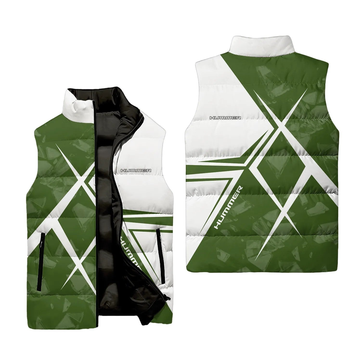 Hummer Sleeveless Puffer Jacket SC060