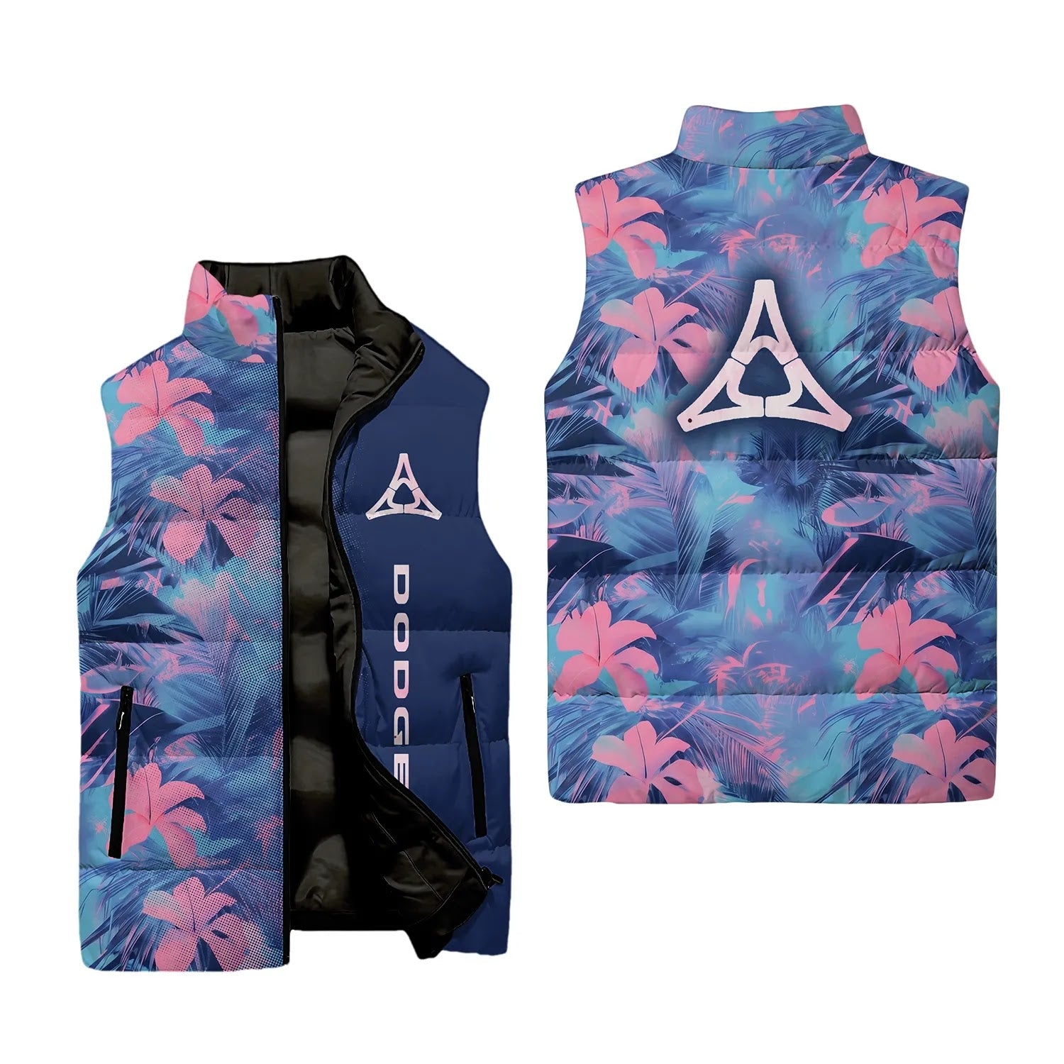 Dodge Sleeveless Puffer Jacket SHW054