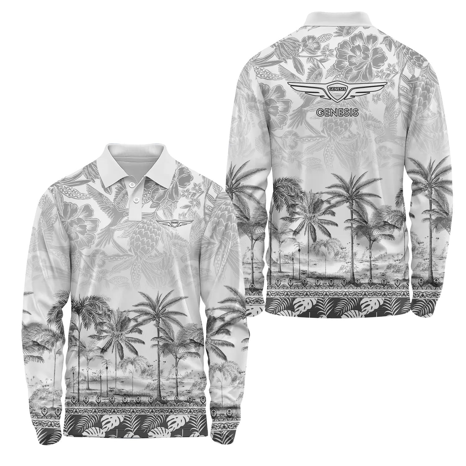 Genesis Long Sleeve Polo SC045