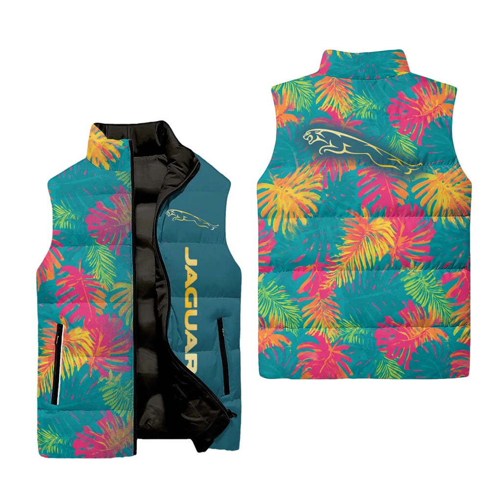 Jaguar Sleeveless Puffer Jacket SHW059