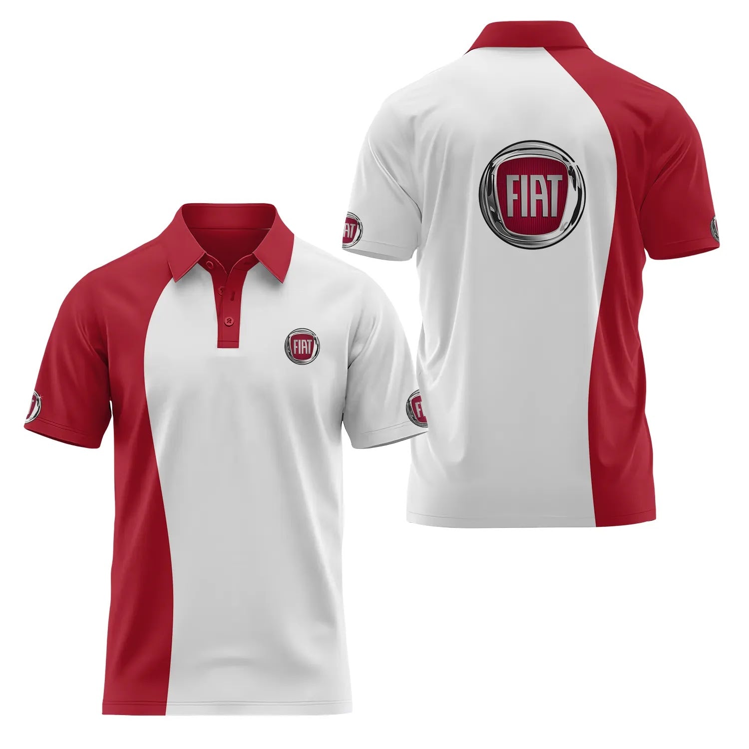 Fiat Short Sleeve Polo SC055