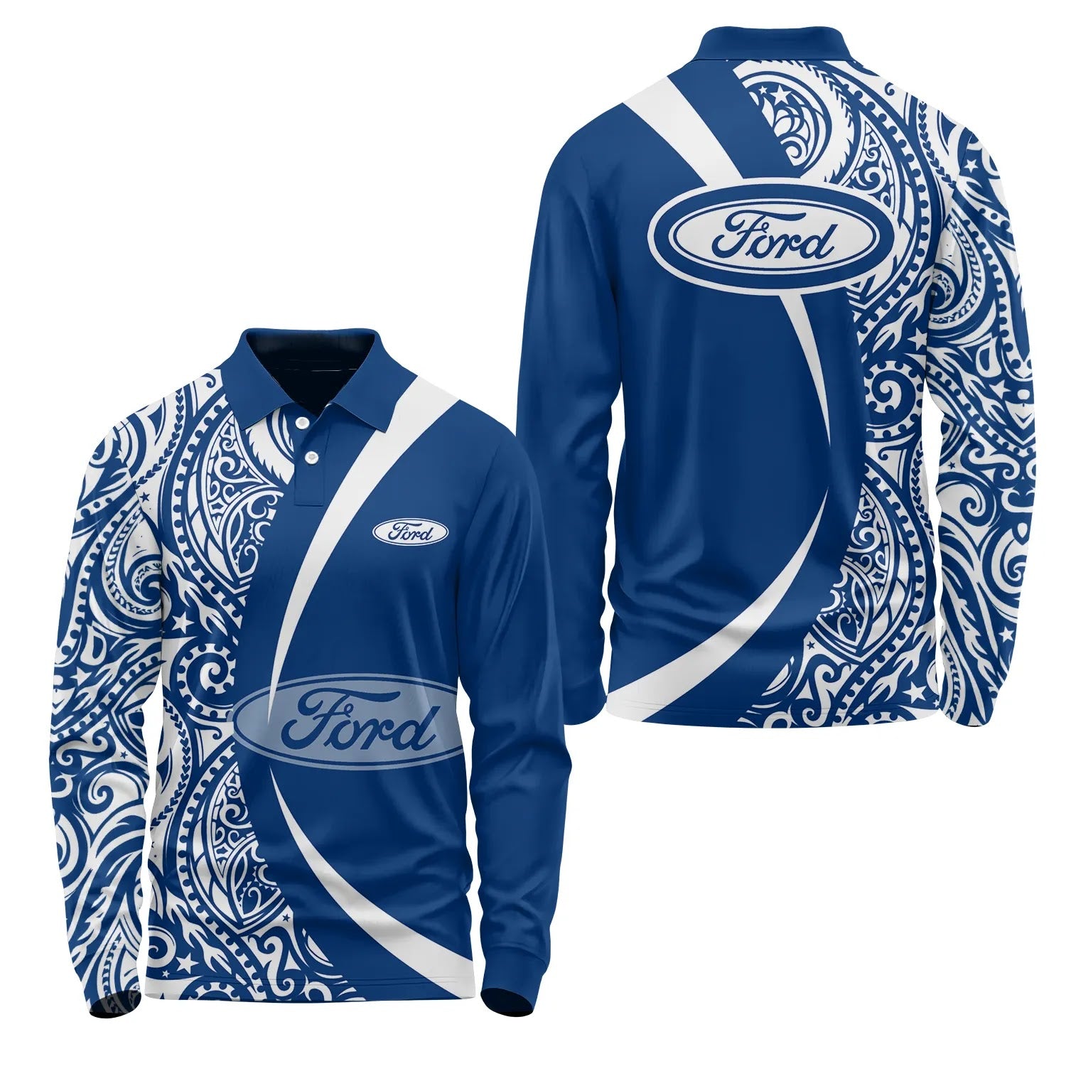 Ford Long Sleeve Polo SHW072