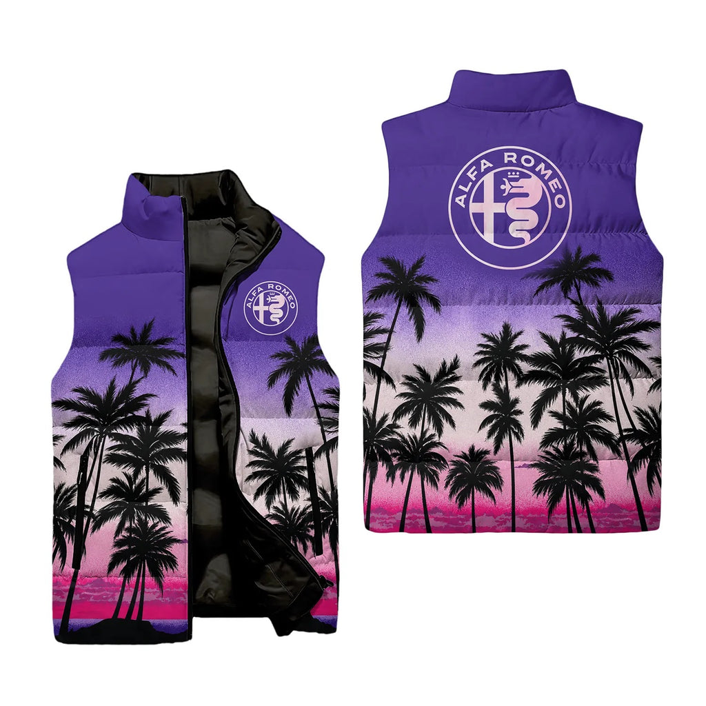 Alfa Romeo Sleeveless Puffer Jacket SHW019