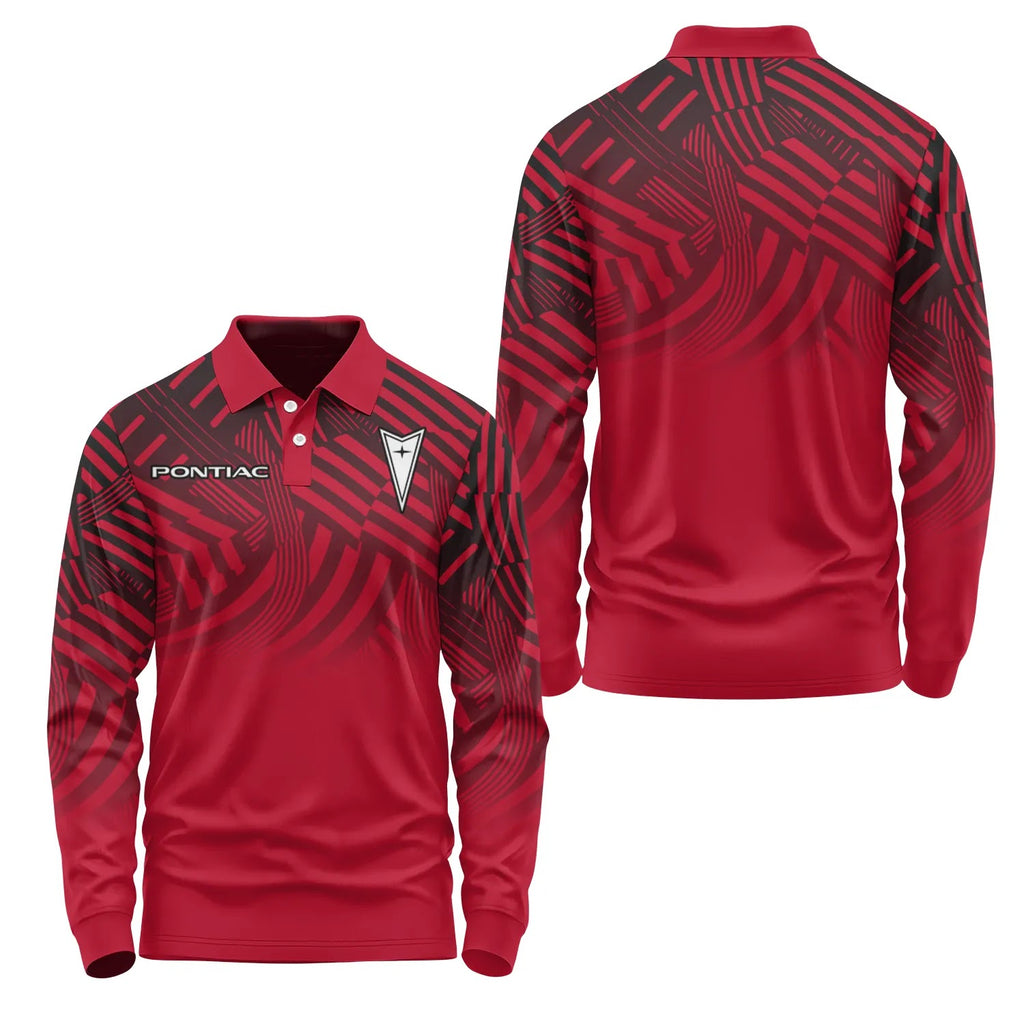 Pontiac Long Sleeve Polo SC121