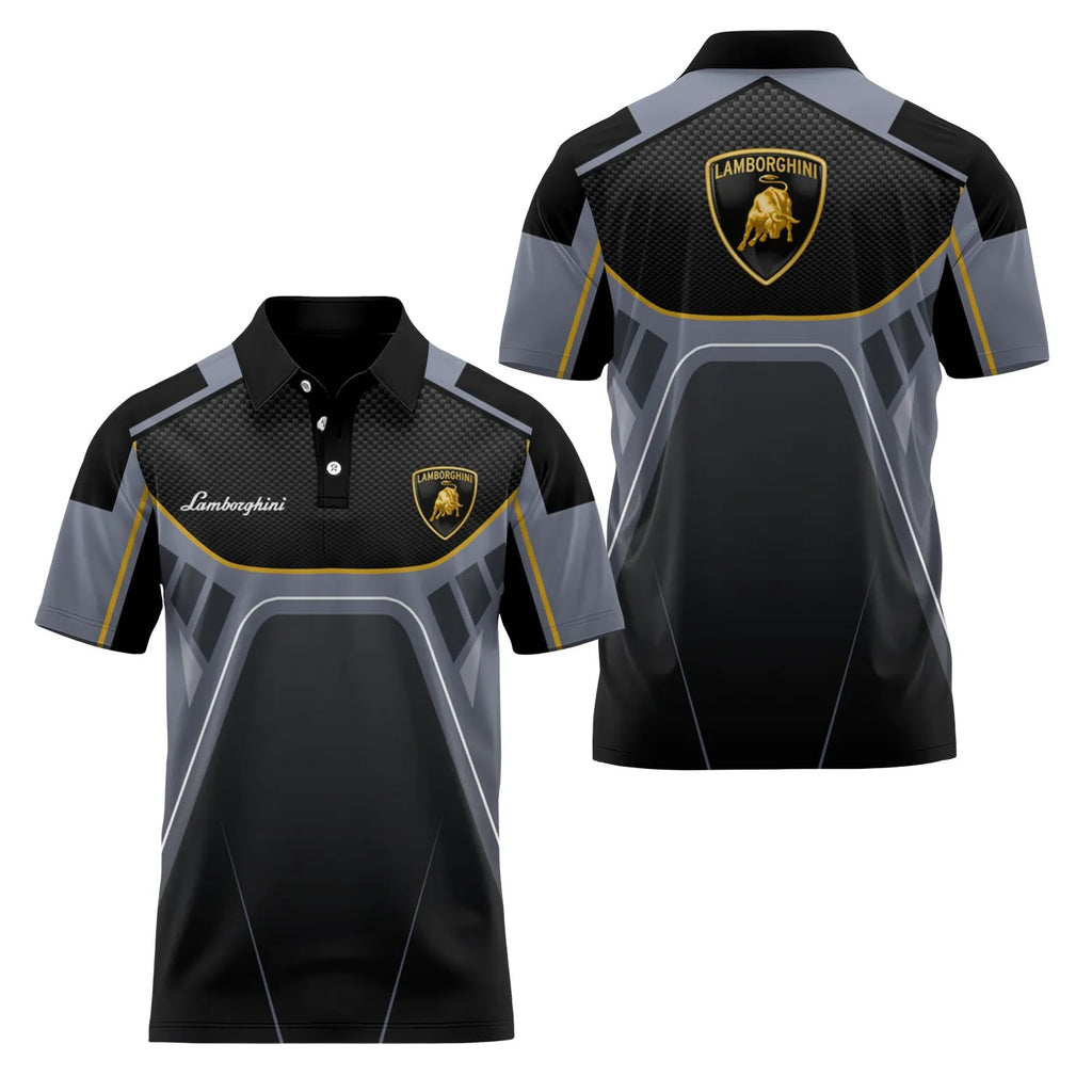 Lamborghini Short Sleeve Polo SC088