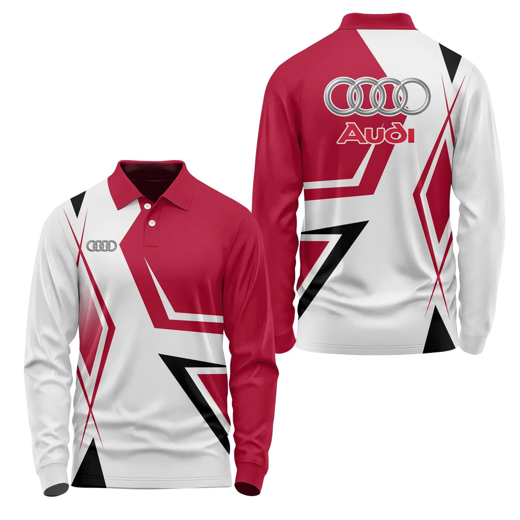 Audi Long Sleeve Polo SC080